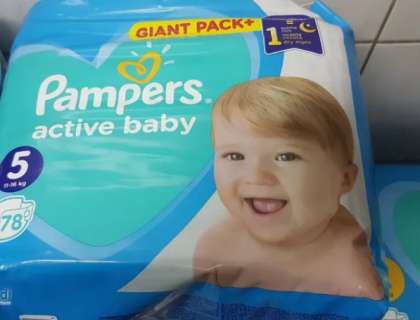 pampers 5 78szt