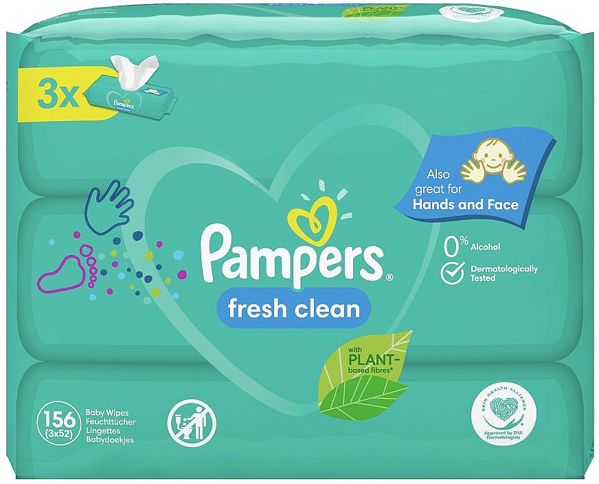 chusteczki nawilżające pampers baby fresh