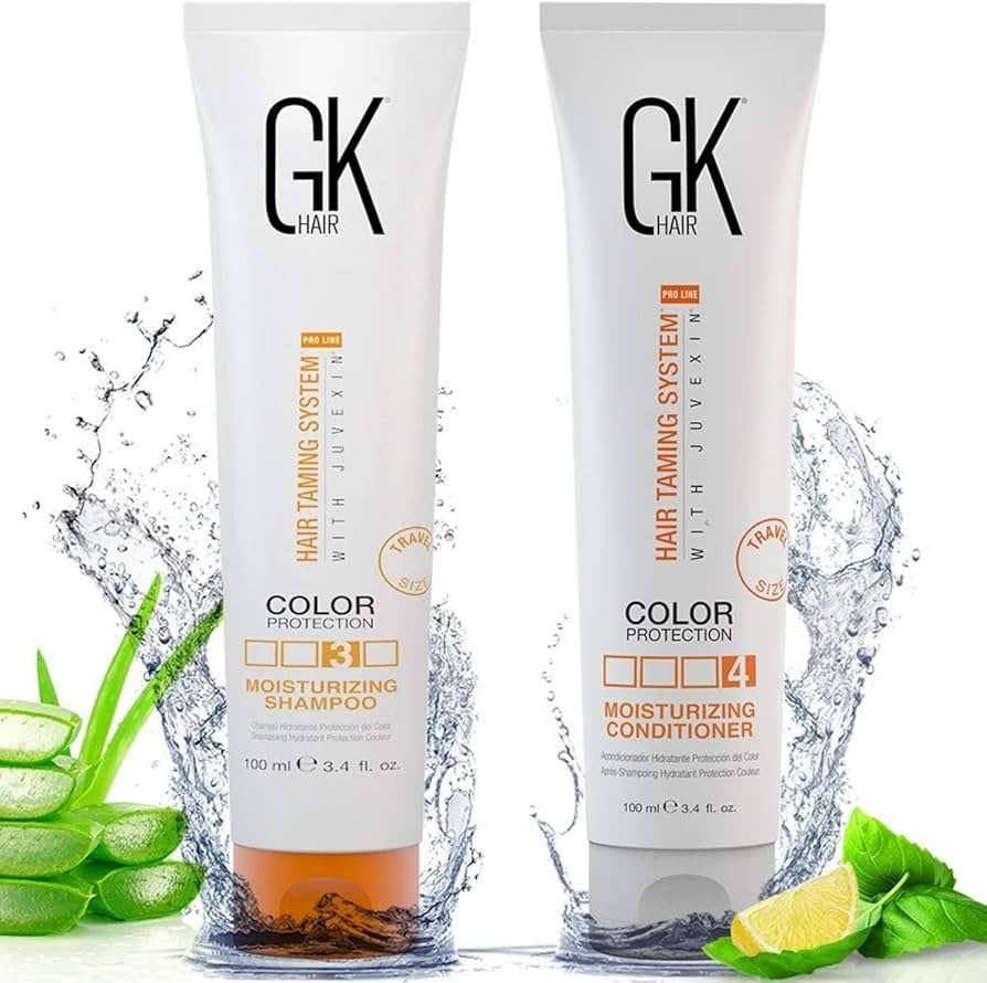 odżywka i szapmon do włosów global keratin