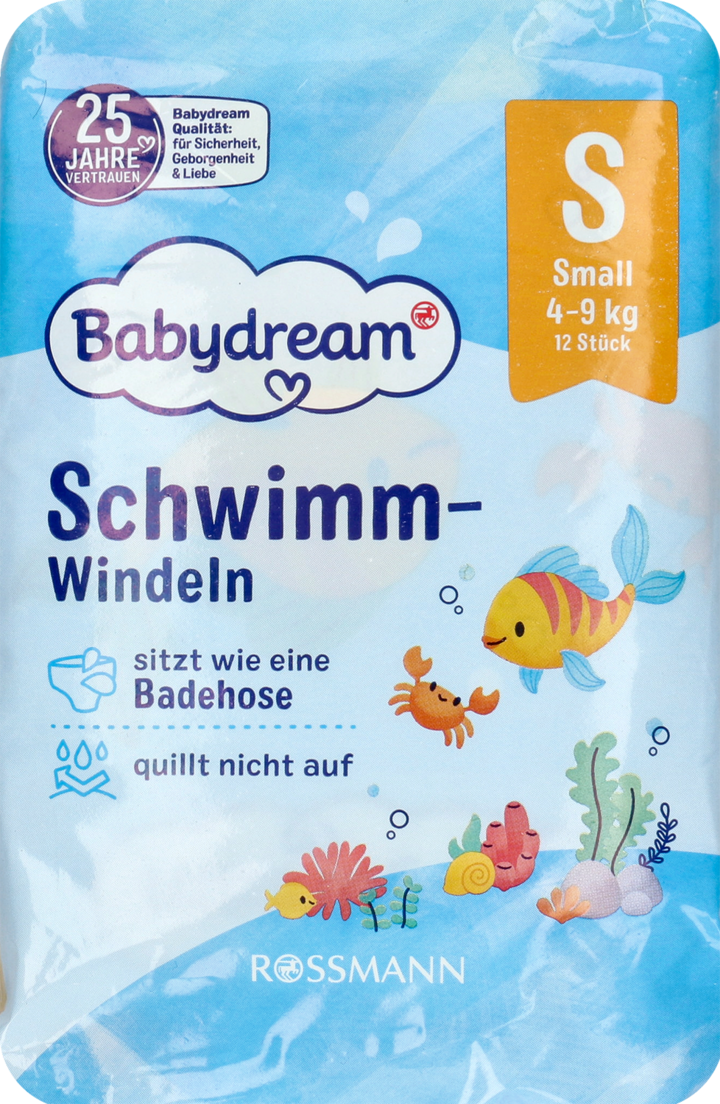 babydream pieluchy do kąpieli