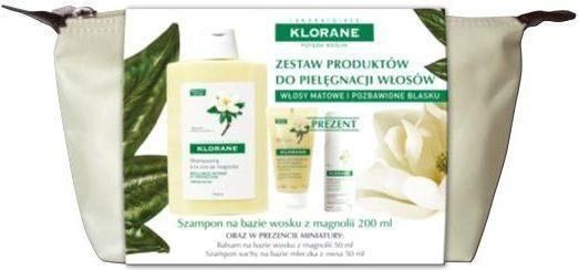 klorane szampon na bazie wosku z magnolii 200 ml doz