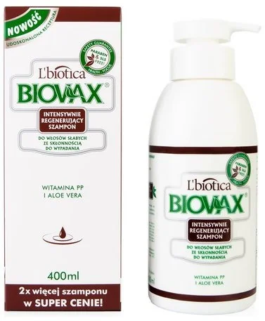 szampon biovax z witamina pp z aloe vera opinie