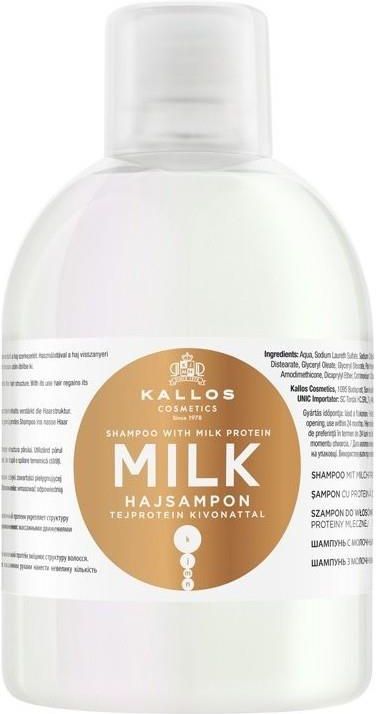 kallos cosmetics milk szampon do włosów