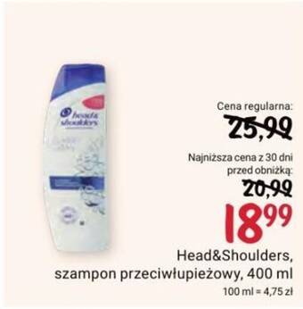 rossmann szampon head&shoulder nowosc