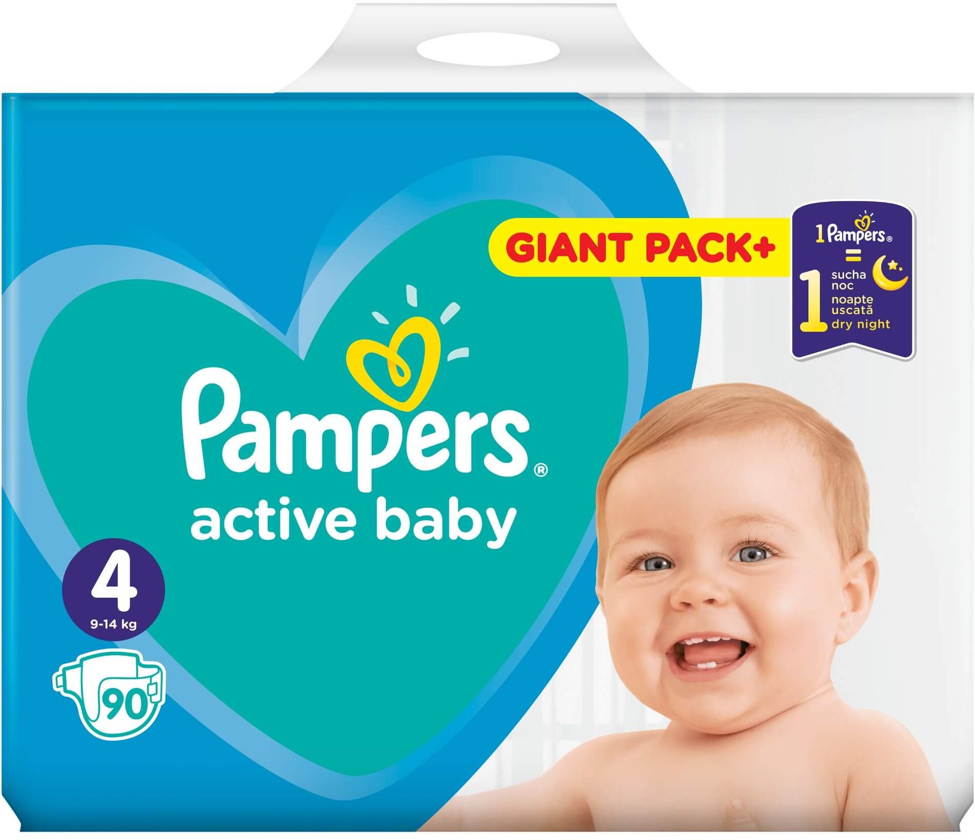 pampers 4 90 szt