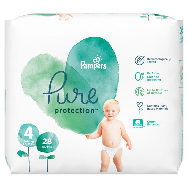 pampers pure protect 4