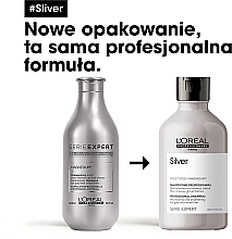 rozjaśniający szampon do włosów siwych loreal