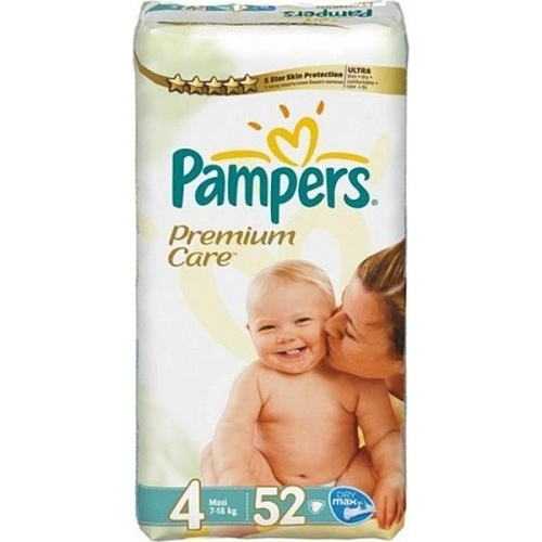 pampers premium care drymax maxi 4