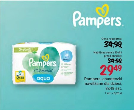 chsuteczki nawilazne pampers rossmann