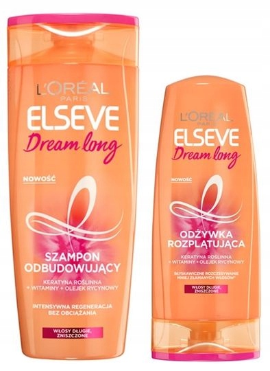 elseve loreal szampon i odżywka