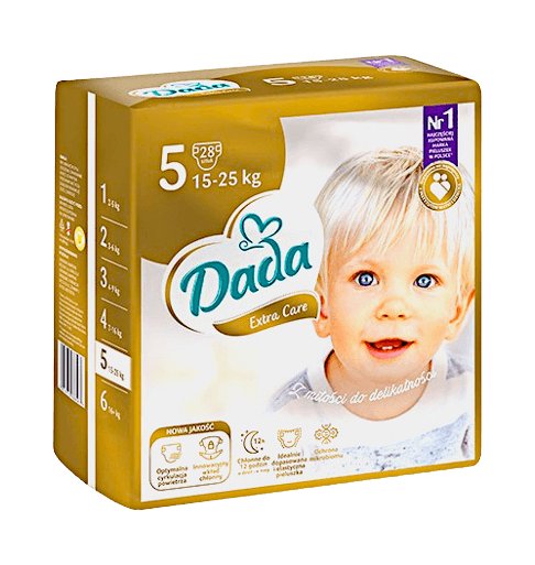 pampers czy dada