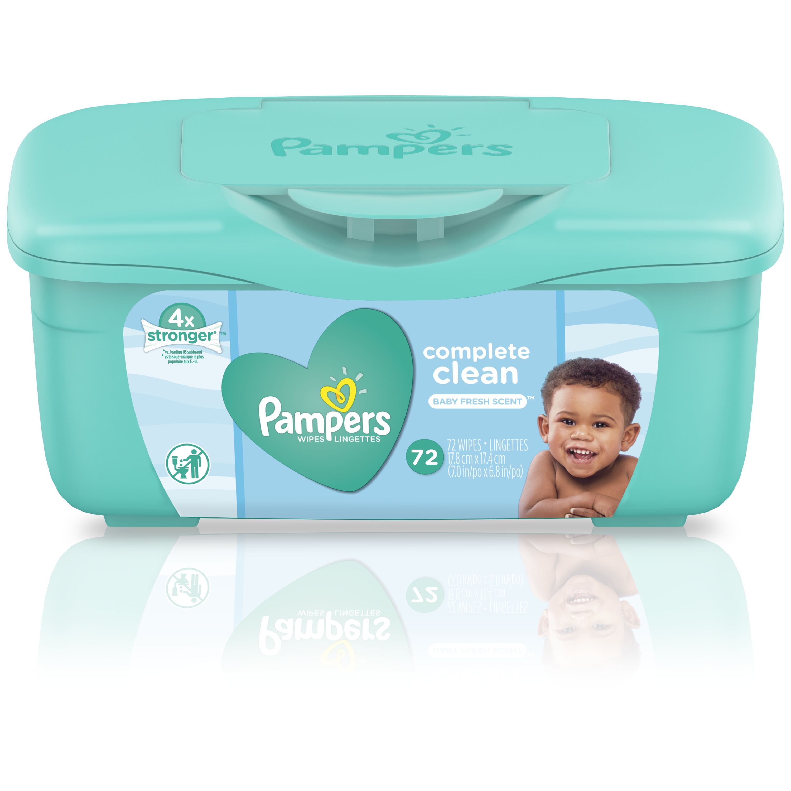 pampers box baby wipes