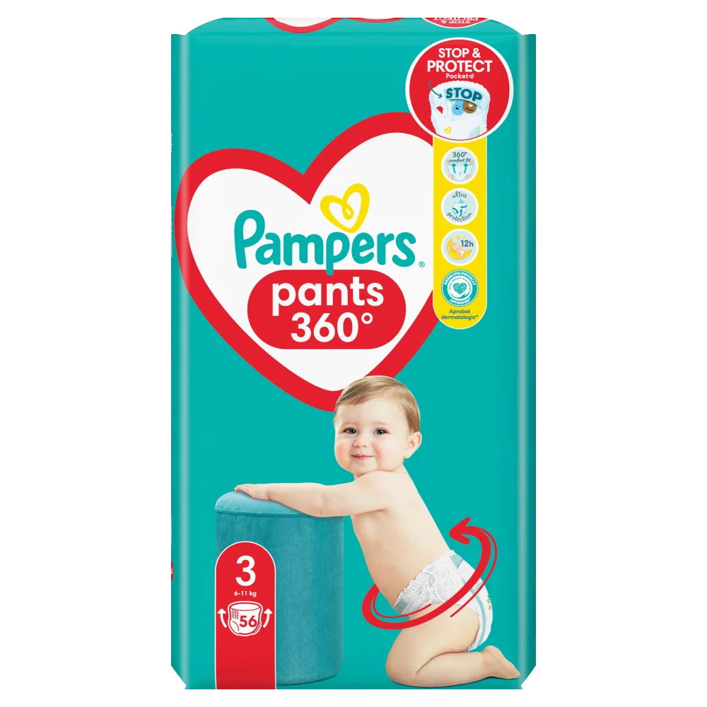 pampers pants 2 sfery suchości