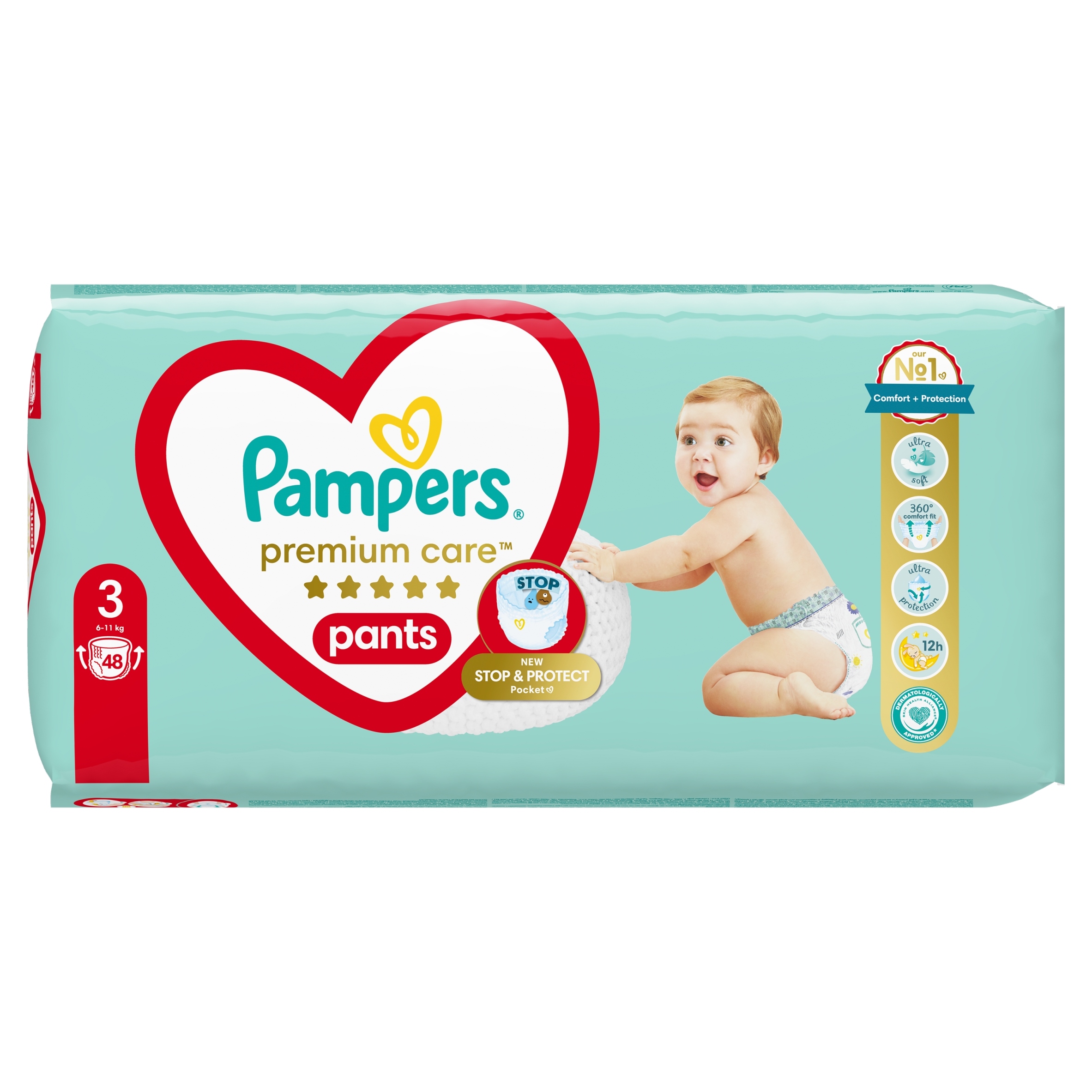 oznaczenia liczby na pieluszkach pampers