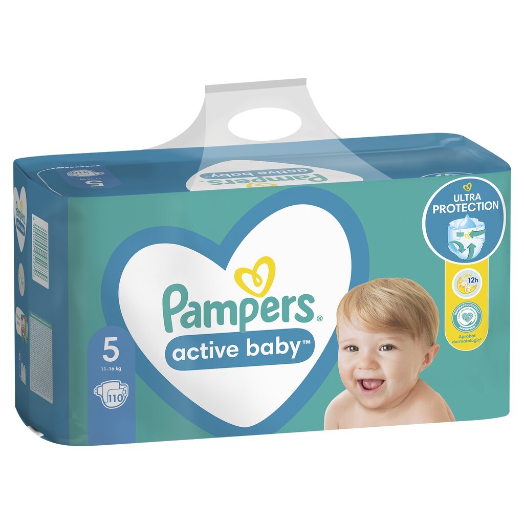 pampers active baby mega pack 5