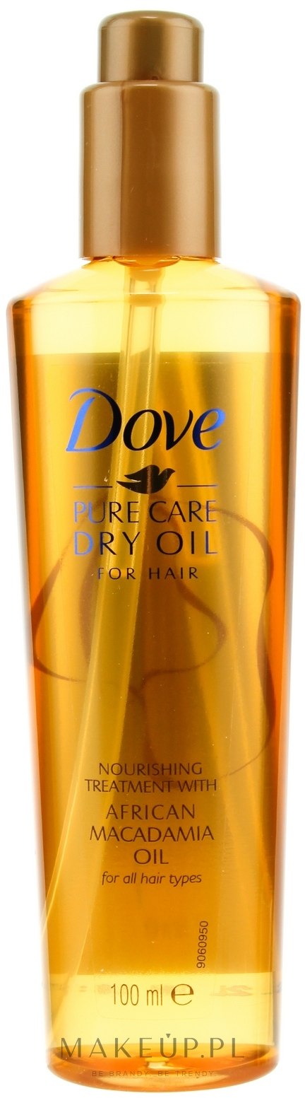 dove dry oil olejek do włosów