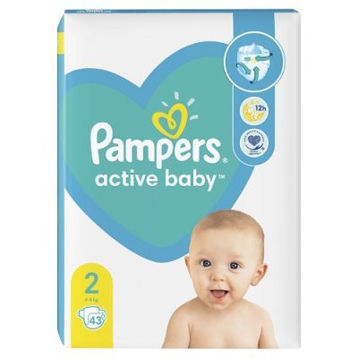 pampers active cena