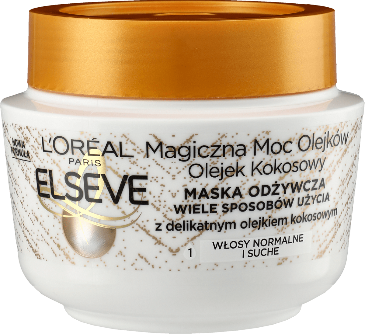 loreal maska do włosów magiczna moc olejek kokosowy nowość