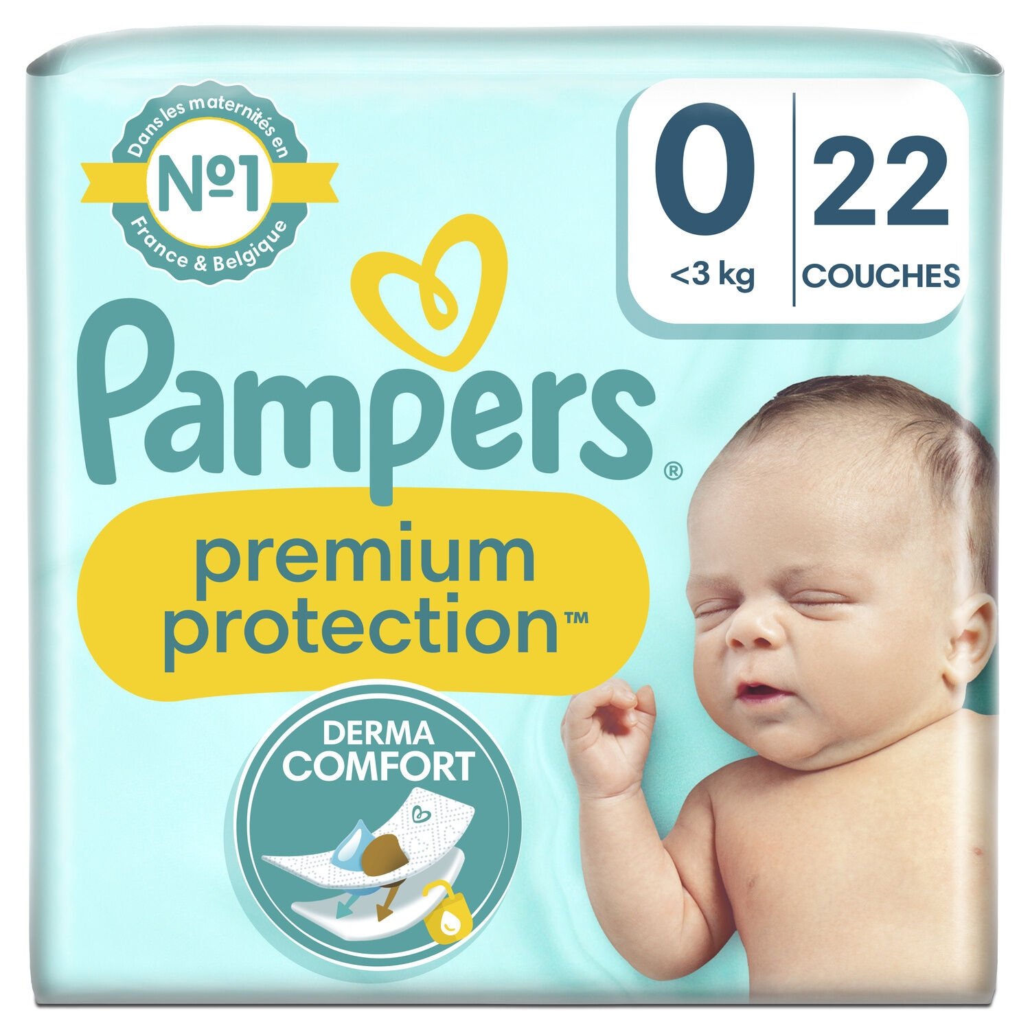 carrefour pampers 0