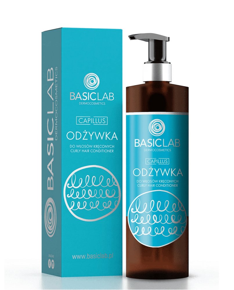 basiclab capillus szampon do włosów kręconych 300 ml