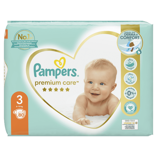 pampers premium care 3 80