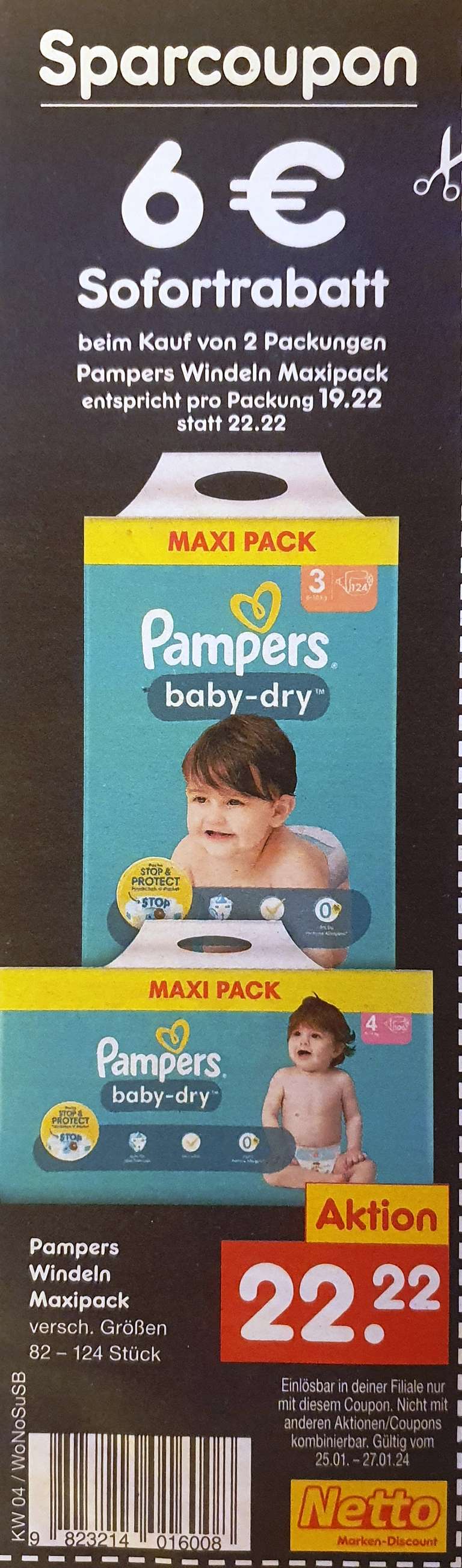 netto pampers