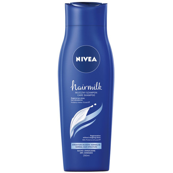 nivea hairmilk włosy normalne szampon