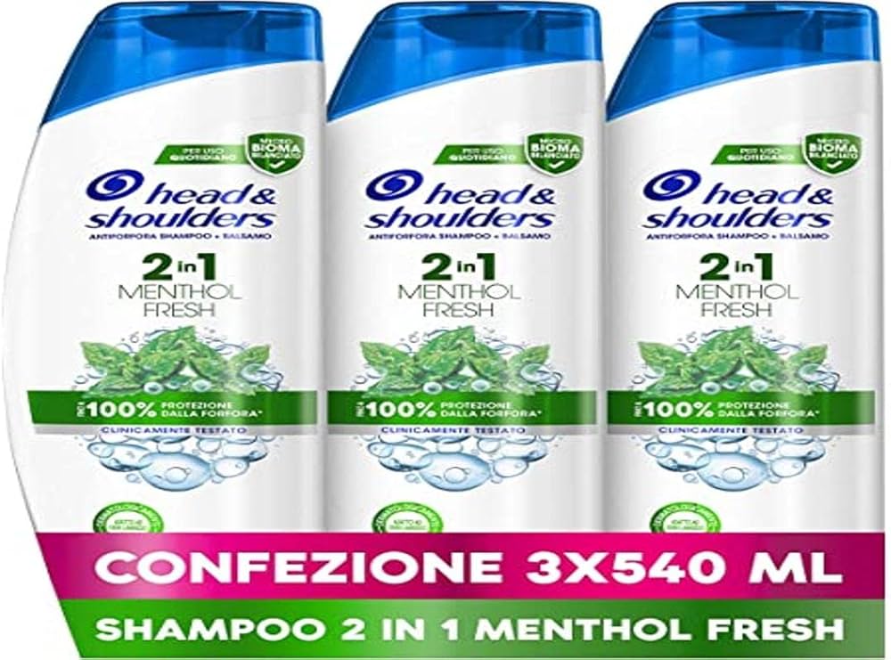 head & shoulders menthol fresh 2w1 szampon przeciwłupieżowy