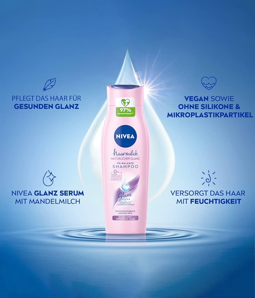 diamant volumen nivea szampon feines glanzloses haar