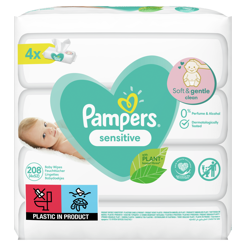 pampers etykieta