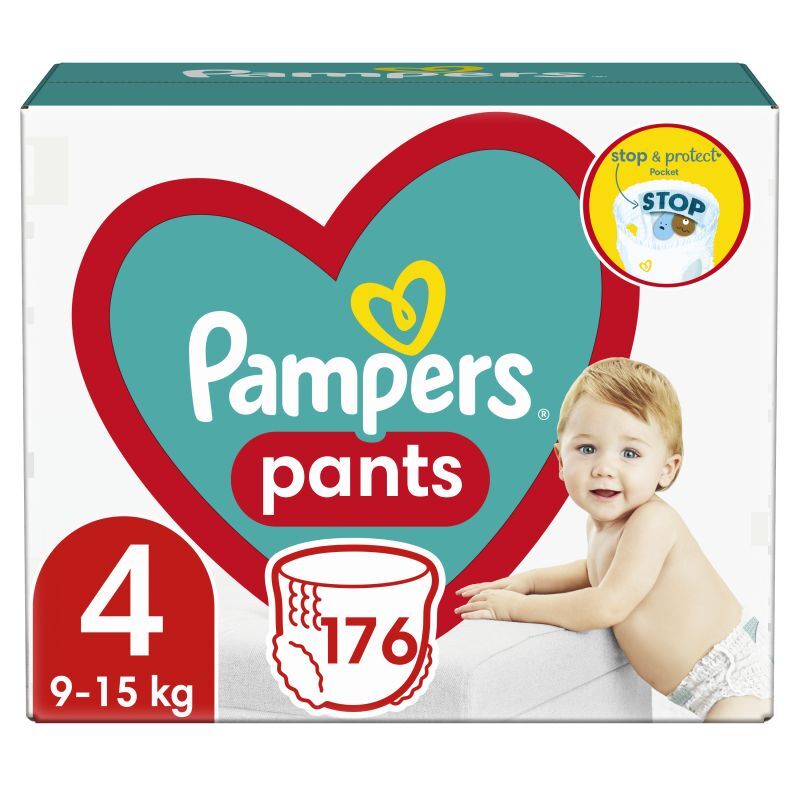 pants 4 pudełko pampers