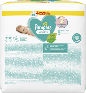 pampers chusteczki sensitive rossmann