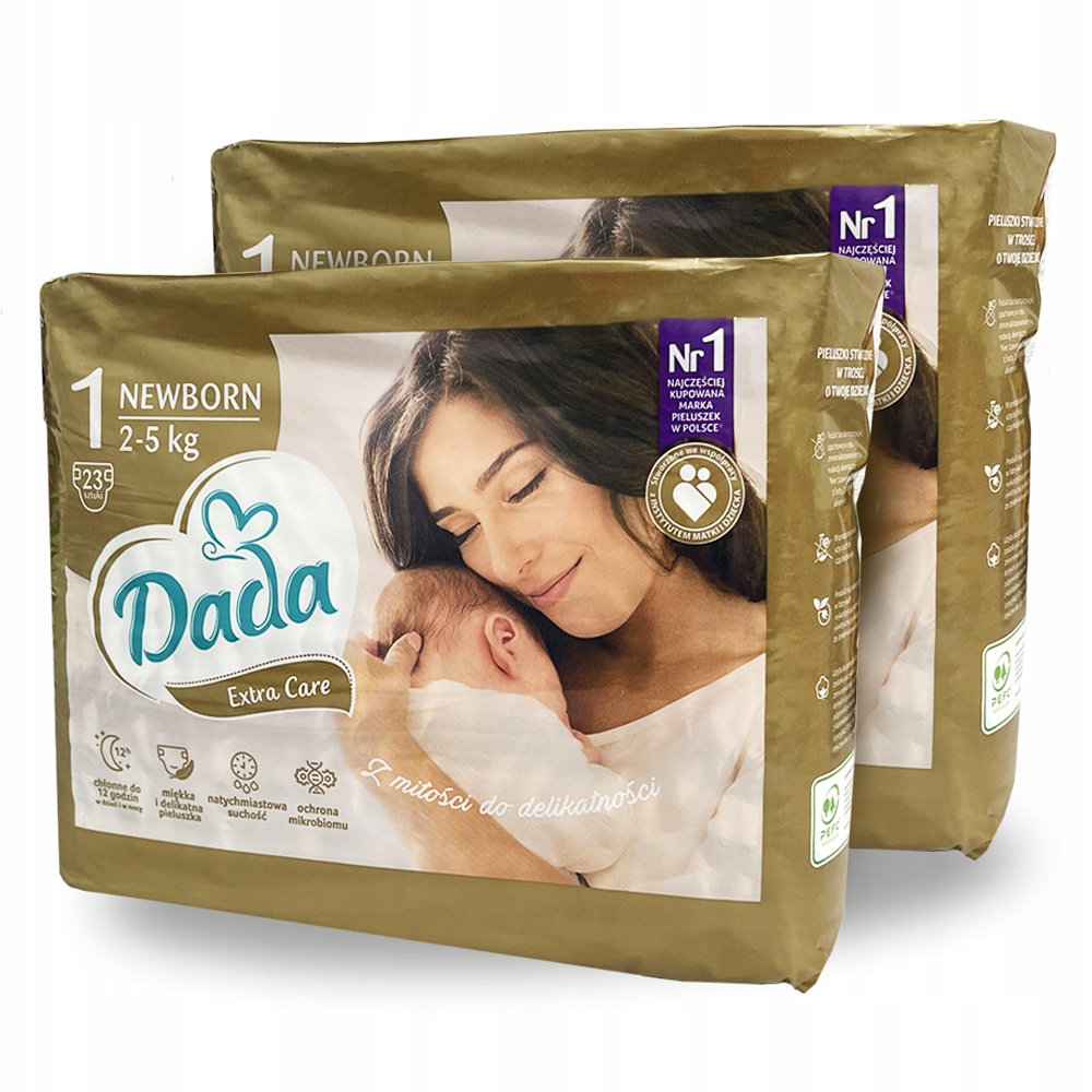 pampers new baby-dry pieluchy nr 2