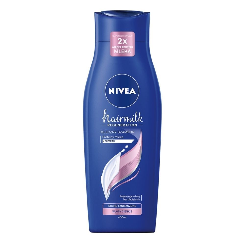 nivea hairmilk szampon do włosów cienkich