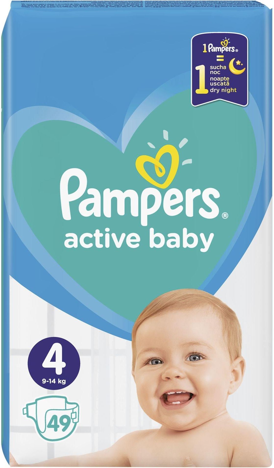 pampers rozmiar 4 cena