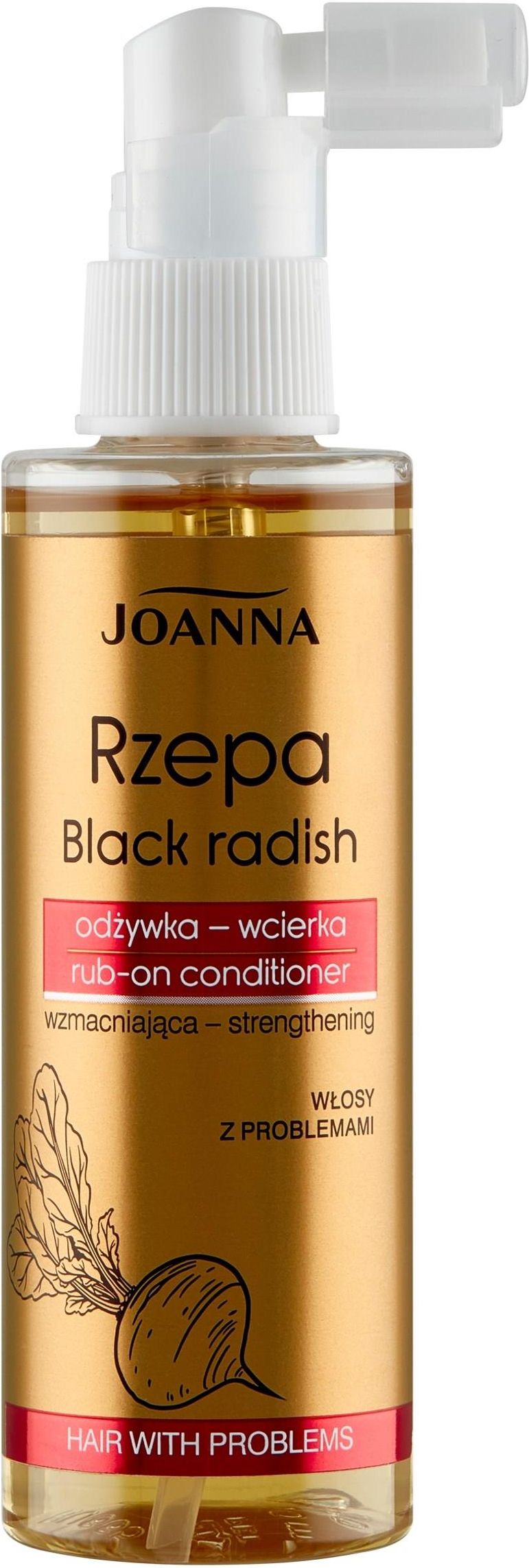 joanna rzepa odżywka-wcierka wzmacniająca do włosów z problemami 100ml