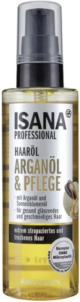 olejek do włosów isana hair professional