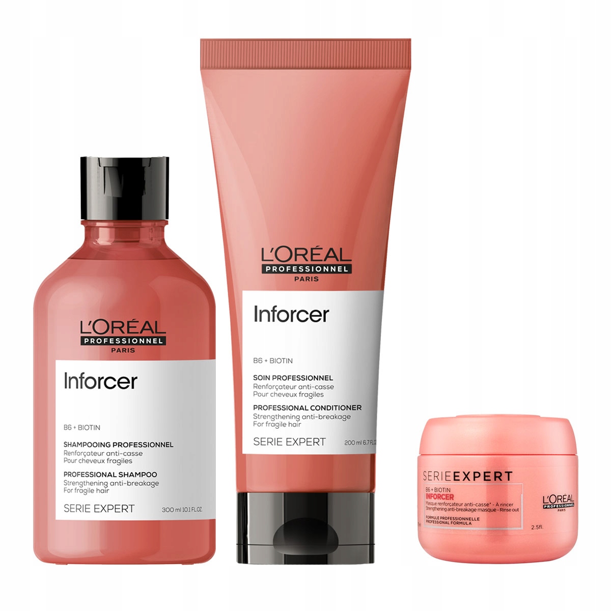 loreal professionnel inforcer szampon do włosów łamliwych 300 ml