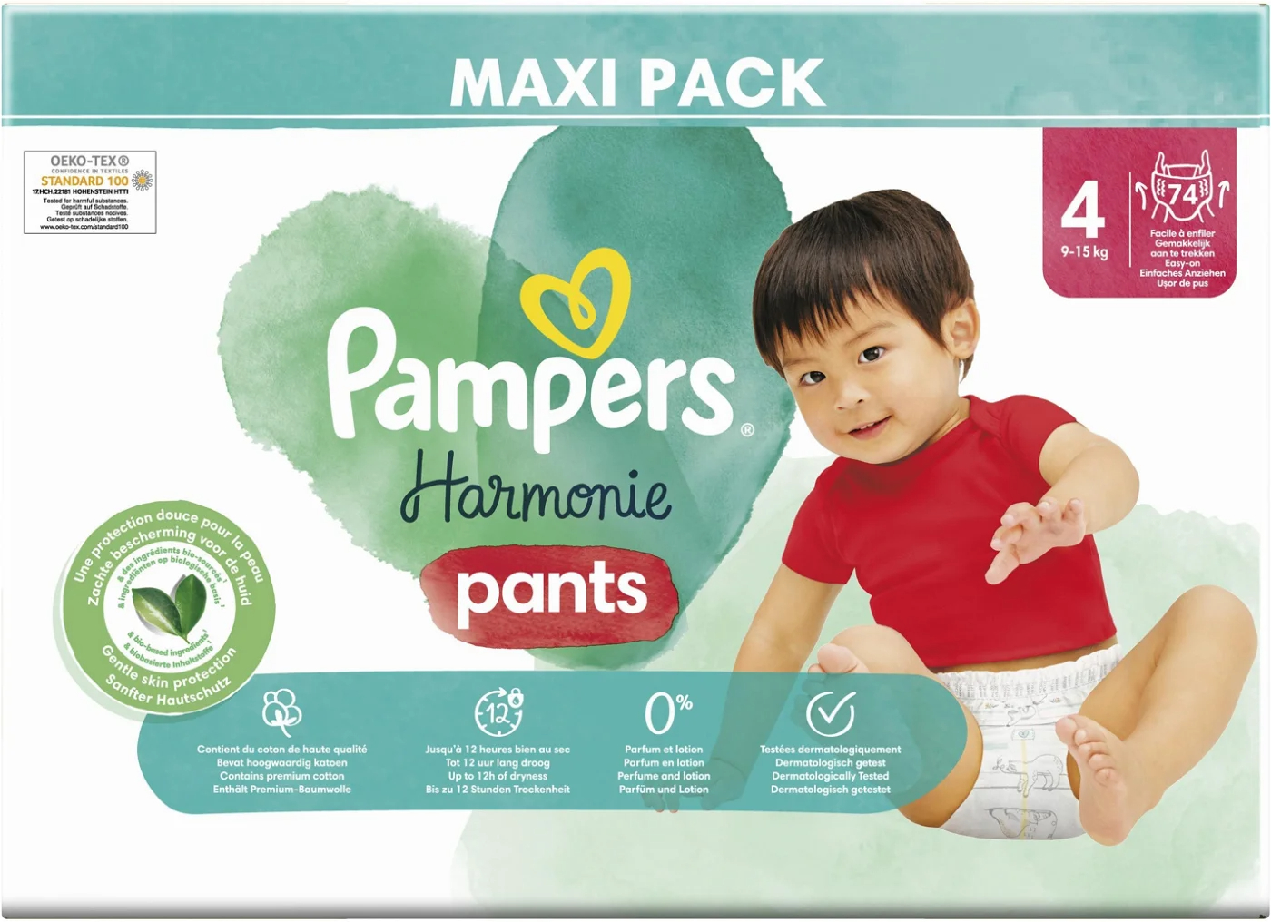 pampers opakowanie 74 szt