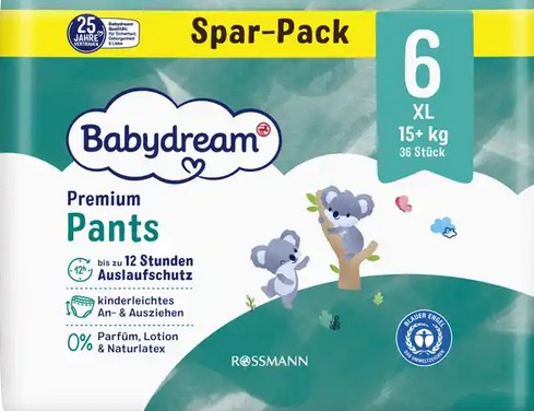 baby dream pieluchomajtki 6+