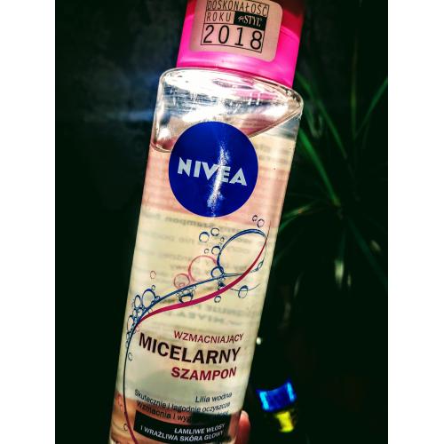 nivea micelarny szampon lilia