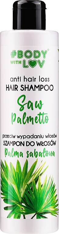 szampon wzmacniający pobudzający z wyciągiem z palmy sabalowej