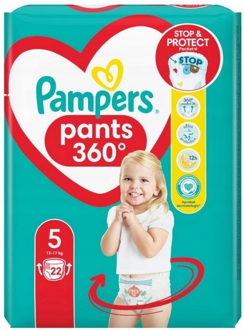 pampers pants 5 22 szt