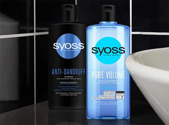 syoss pure & care szampon do włosów przetłuszczających się