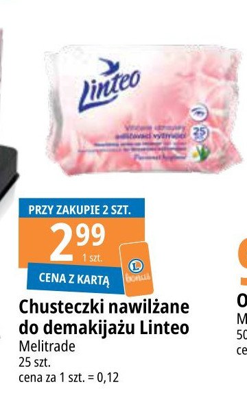 linteo chusteczki nawilżane do demakijażu