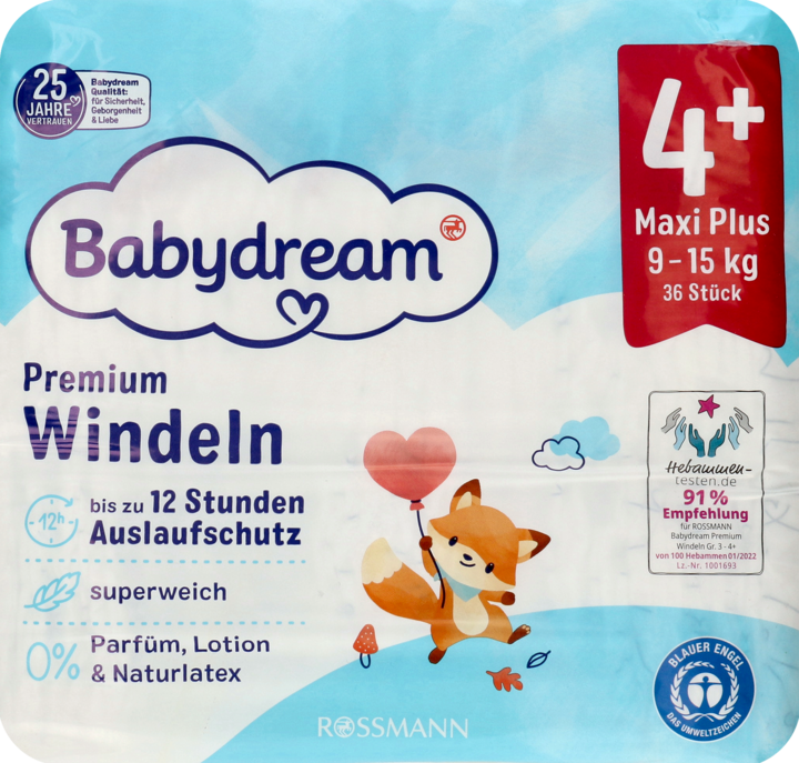 rossman pieluchomajtki babydream 4