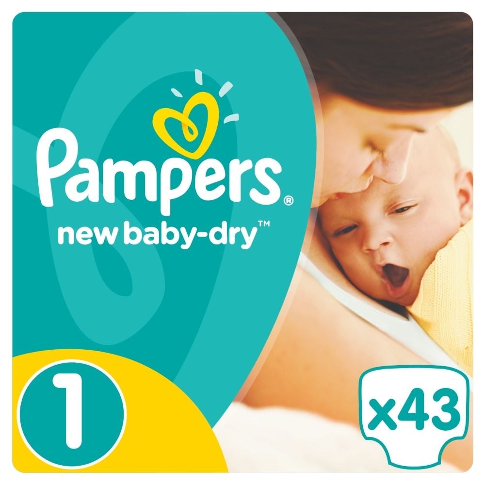 pampers newborn 1 cena 43 szt