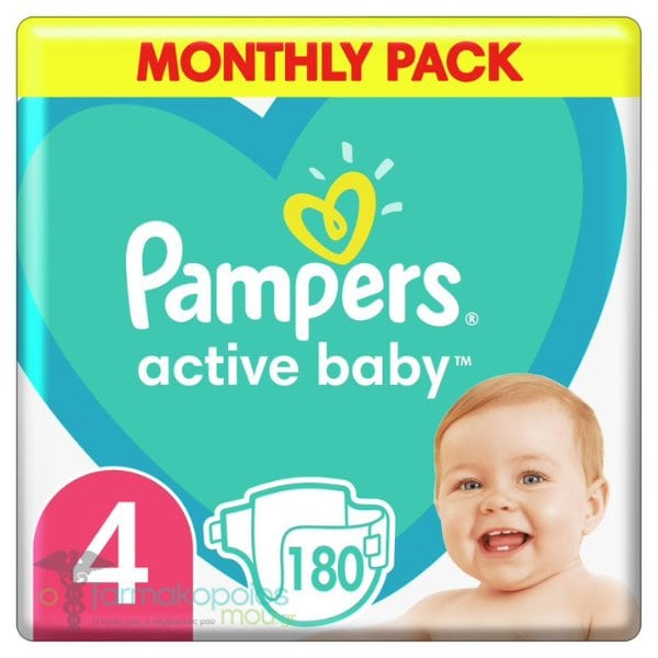 pamper 4 active baby