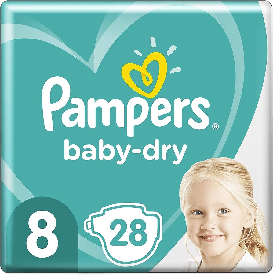 niemowle suchy pampers