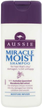 aussie miracle moist szampon do włosów suchych i zniszczonych